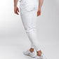 Slim Fit Enkel Rits Sweatbroek