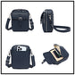 Vintage Messenger Bag med stor kapasitet