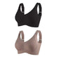 🎁Kjøp 1 Få 3 pakker💕Ribbet Push Up-bh for kvinner, justerbar og trådløs