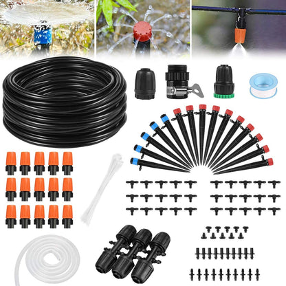 DIY Mist Cooling Automatic Irrigation System