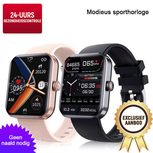 Bluetooth-modehorloge (Ondersteuning 24 talen) (Koop 2 gratis verzending)