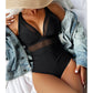 👙Badeanzug en Maille Pour le Contrôle du Ventre🏝️