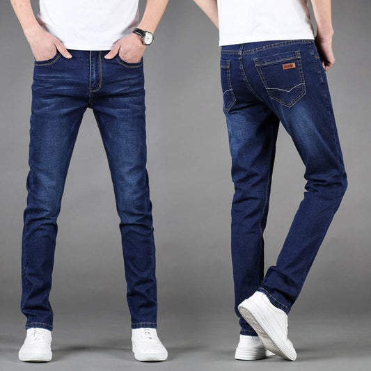 Stretch Jeans met rechte pijpen