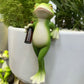 🔥VARMT SALG VARMT SALG 🐸🍷 Hengende ornament for blomsterpotte - Frog