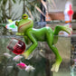 🔥VARMT SALG VARMT SALG 🐸🍷 Hengende ornament for blomsterpotte - Frog