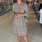 🎉 Summer Sale 55% off 🛍️Women's Trendy Leopard Print V-Neck Loose Fit Dress
