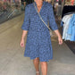 🎉 Summer Sale 55% off 🛍️Women's Trendy Leopard Print V-Neck Loose Fit Dress