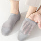 Menneskens Solid Color Mesh Pust Socks
